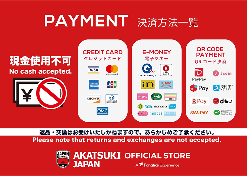 キャッシュレス決済一覧